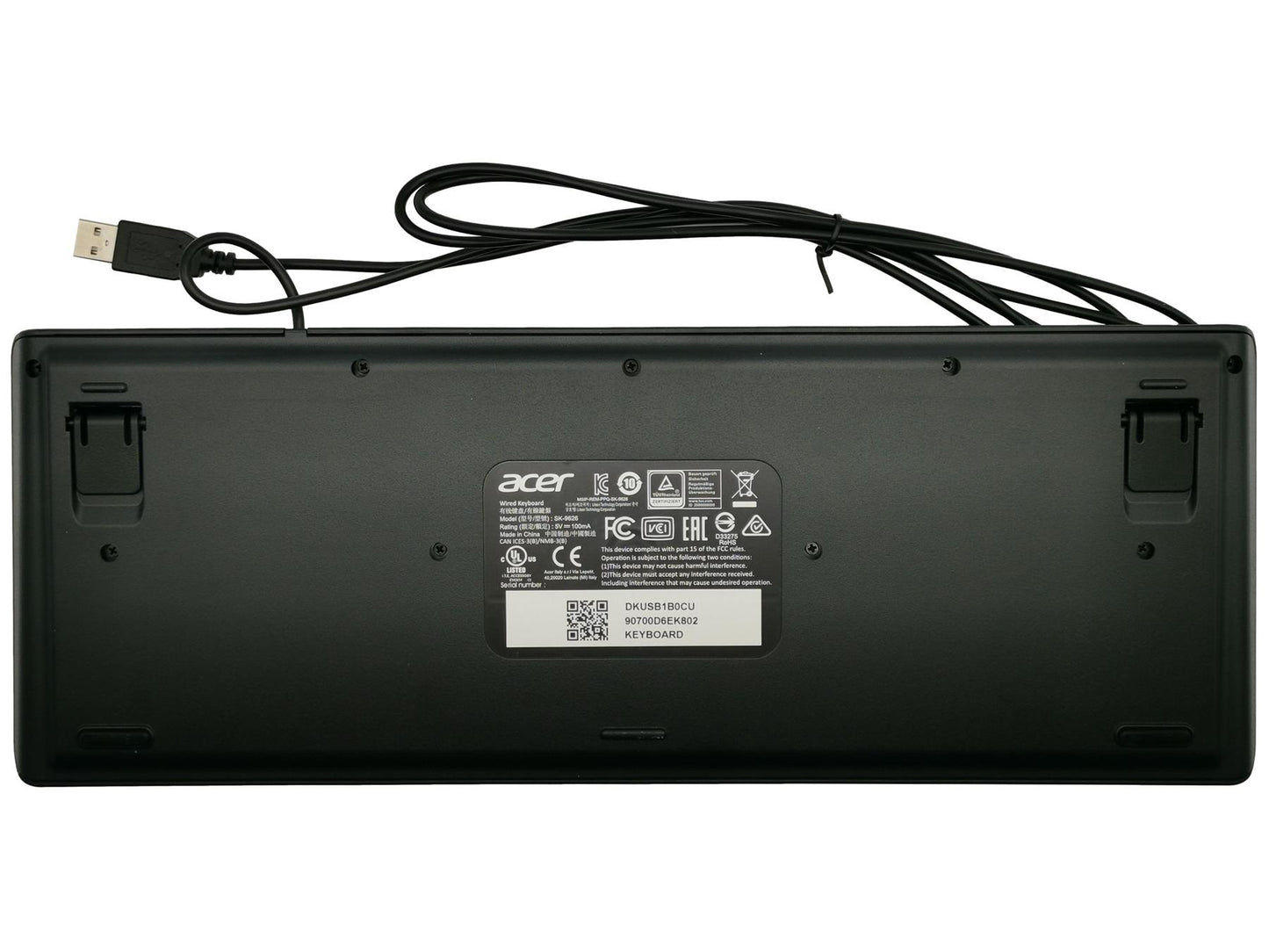 Acer Aspire AC20-220 AC22-720 AC22-760 AC24-760 USB Wired Keyboard DK.USB1K.00B