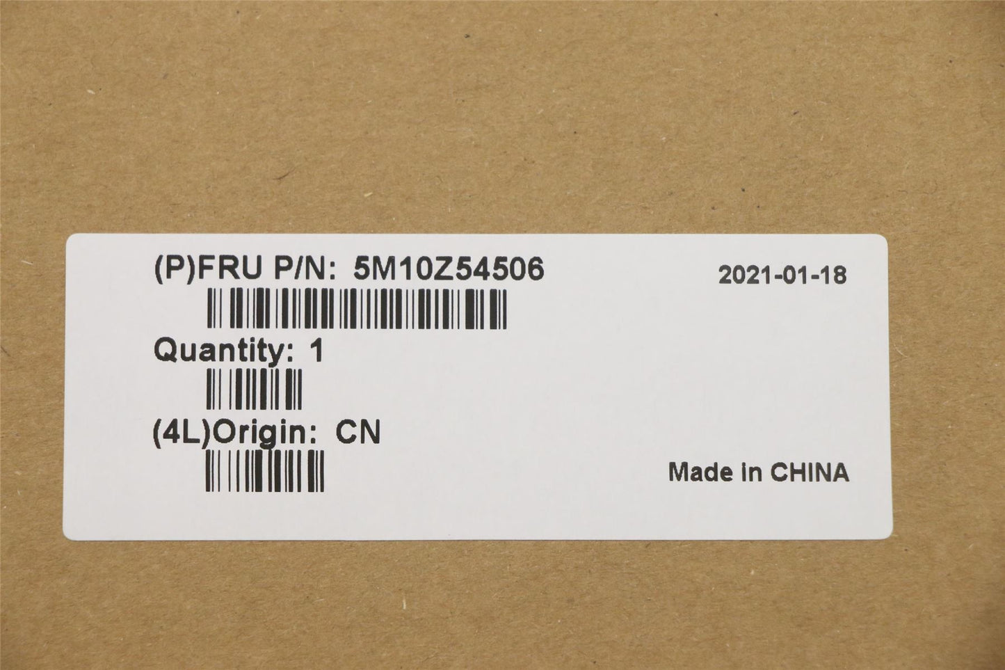 Lenovo MECH_ASM KBD BEL(Pri) Pat UK BK 5M10Z54506