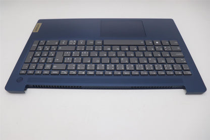 Lenovo IdeaPad 3 15ABR8 Palmrest Cover Touchpad Keyboard Abyss Blue 5CB1K95199