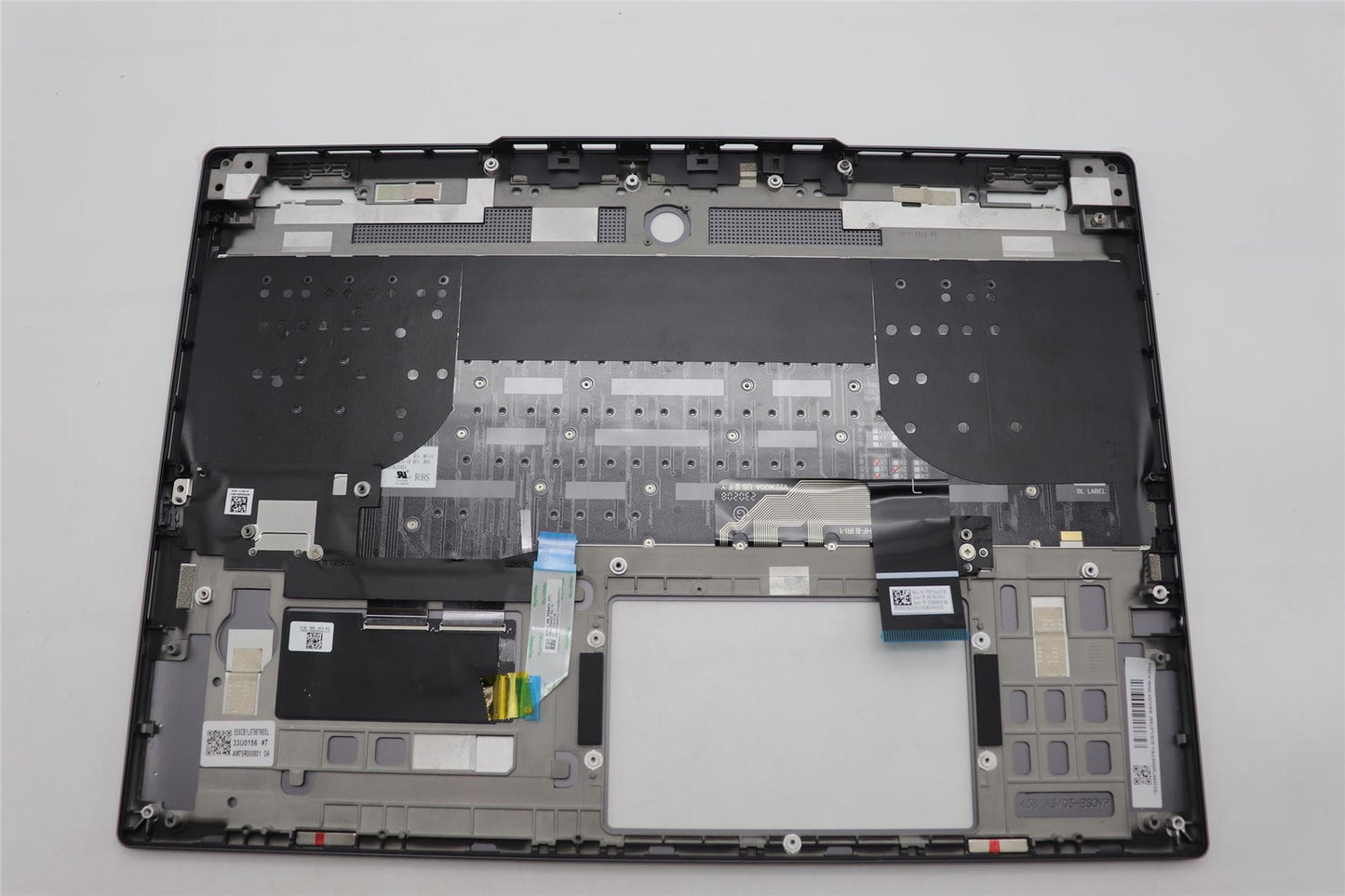 Lenovo Legion S7 16IRH8 Palmrest Cover Keyboard Greek Grey 5CB1L67990