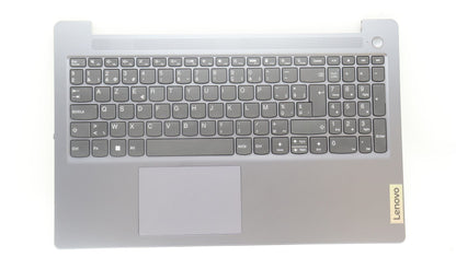 Lenovo IdeaPad 3 15AMN8 Palmrest Cover Touchpad Keyboard Belgian 5CB1L27552