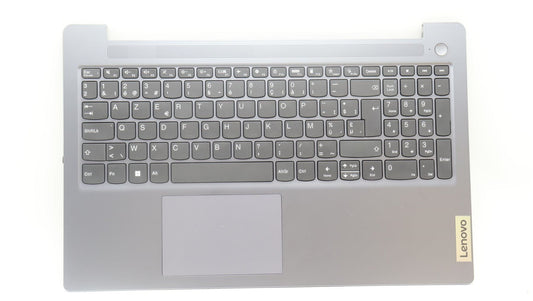Lenovo IdeaPad 3 15AMN8 Palmrest Cover Touchpad Keyboard Belgian 5CB1L27552