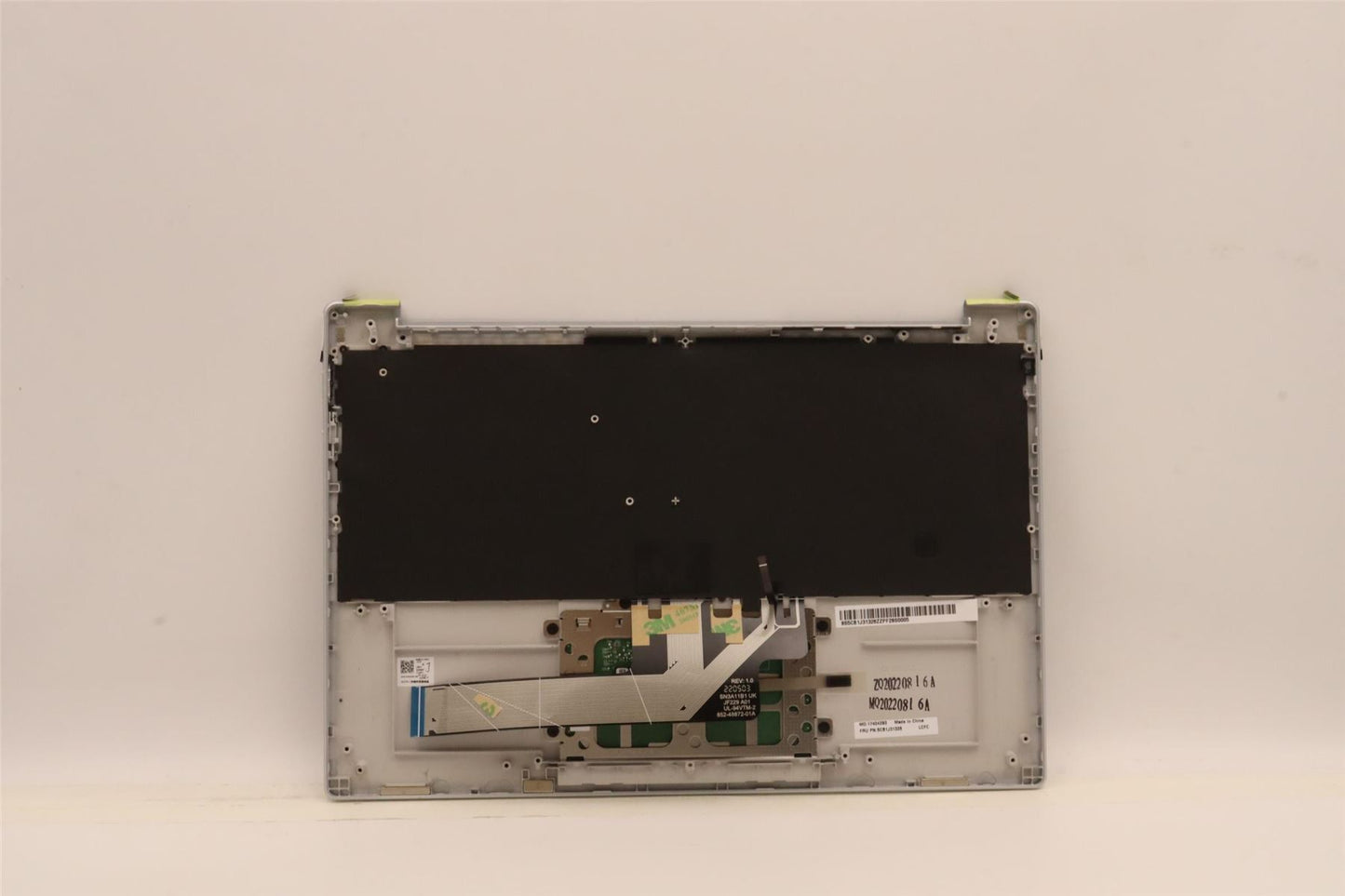 Lenovo Yoga 7 13IAP7 Palmrest Cover Touchpad Keyboard German Backlit 5CB1J31326
