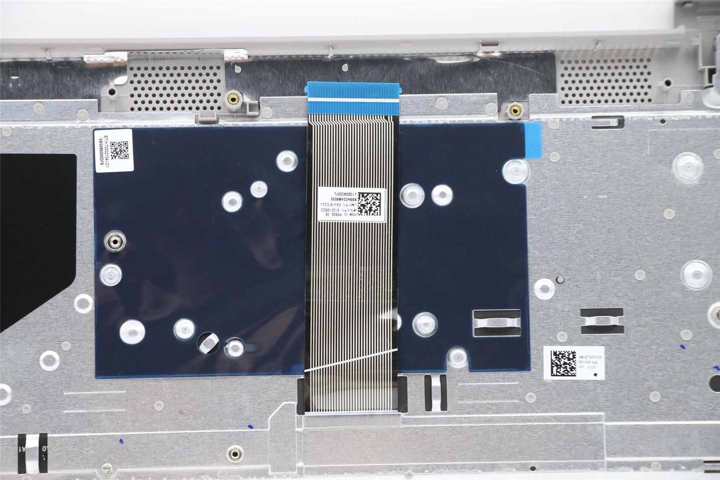 Lenovo IdeaPad 5 15ARE05 Palmrest Cover Touchpad Keyboard German Grey 5CB0X56090