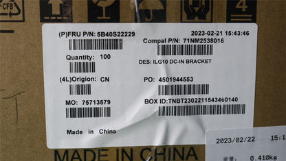 Lenovo DC in bracket C 82XV 5B40S22229