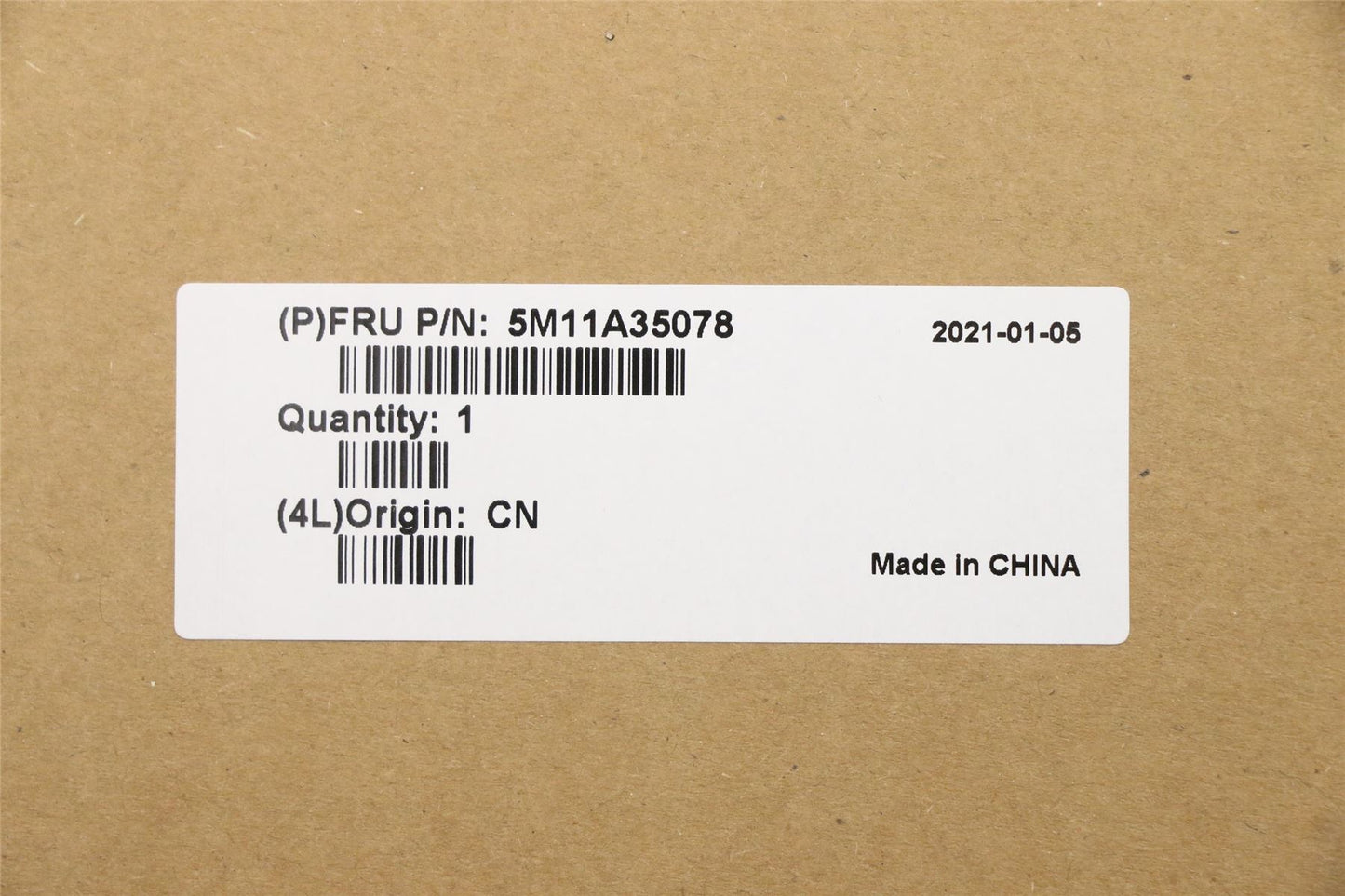 Lenovo ThinkPad E14 2 Keyboard Palmrest Top Cover French Black 5M11A35078