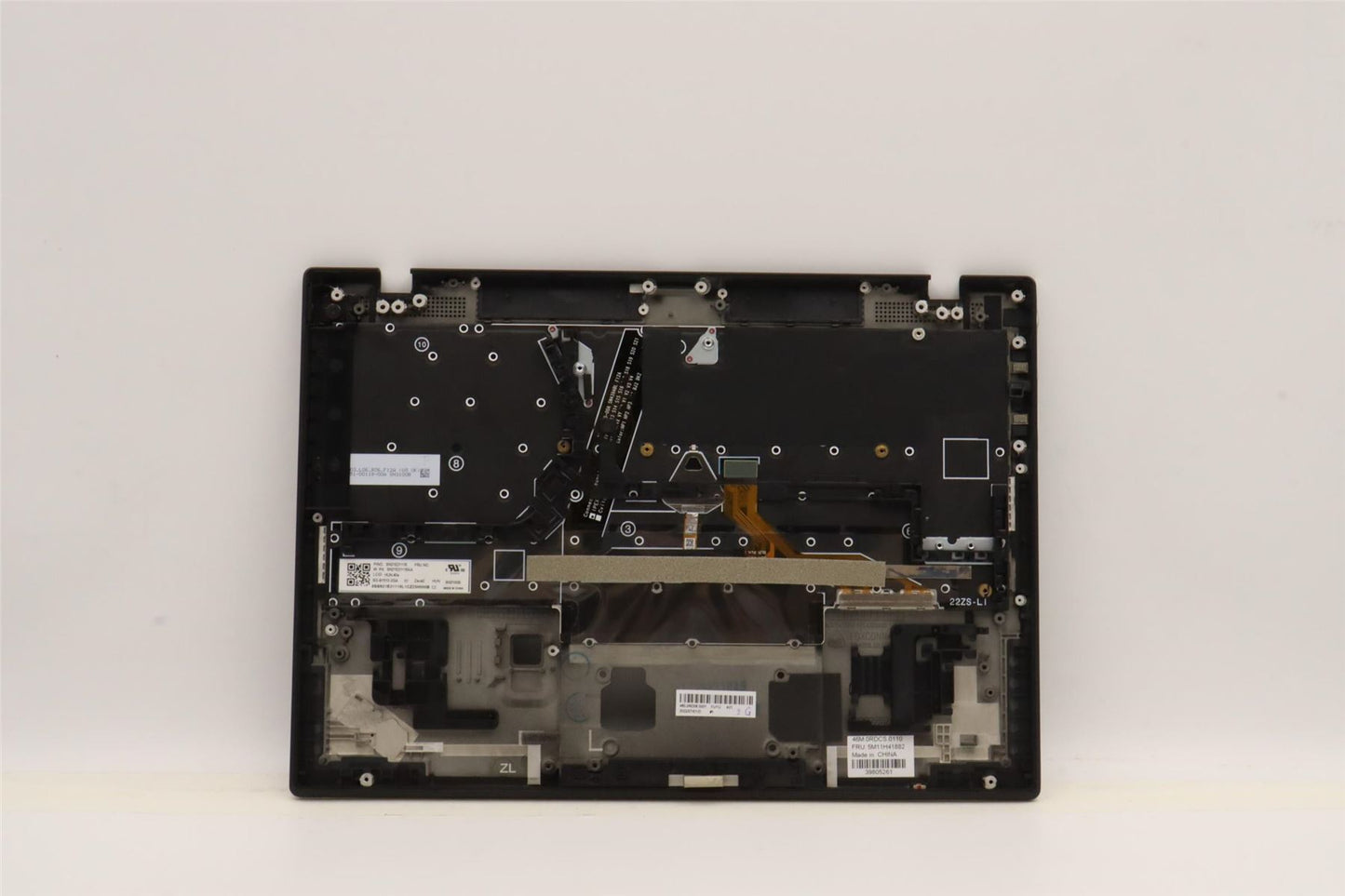 Lenovo ThinkPad X1 Gen 2 Keyboard Palmrest Top Cover Hungarian Black 5M11H41814