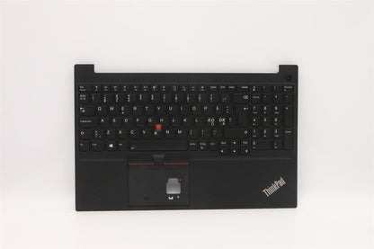Lenovo ThinkPad E15 Gen 2 Keyboard Palmrest Top Cover Nordic Black 5M11A36125