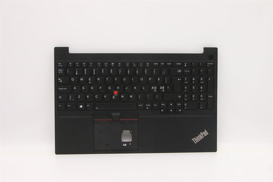 Lenovo ThinkPad E15 Gen 2 Keyboard Palmrest Top Cover Nordic Black 5M11A36125