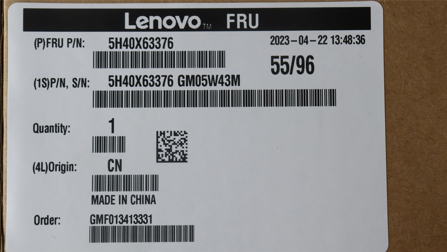 Lenovo Legion T5 26IRB8 Desktop Thermal Heatsink Cooling Fan 5H40X63376