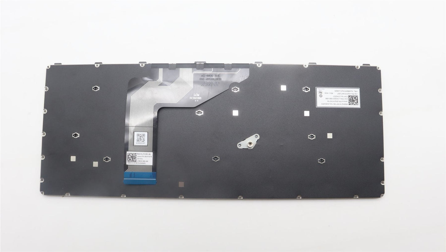 Lenovo 100e Gen4 Keyboard Belgian Grey Backlit 5N21L43925