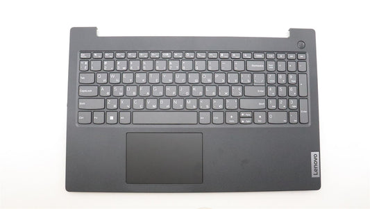 Lenovo V15 G2 IJL Palmrest Cover Touchpad Keyboard Ukrainian Black 5CB1F36614
