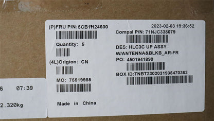Lenovo Yoga 6 13ALC7 6 13ABR8 Keyboard Palmrest Top Cover Grey 5CB1H24600