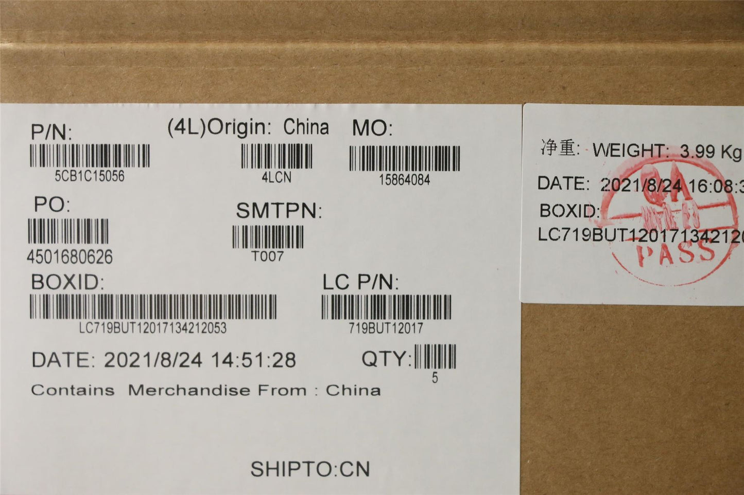 Lenovo Upper Case ASM_SPA L81X8 FPABDIS 5CB1C15056