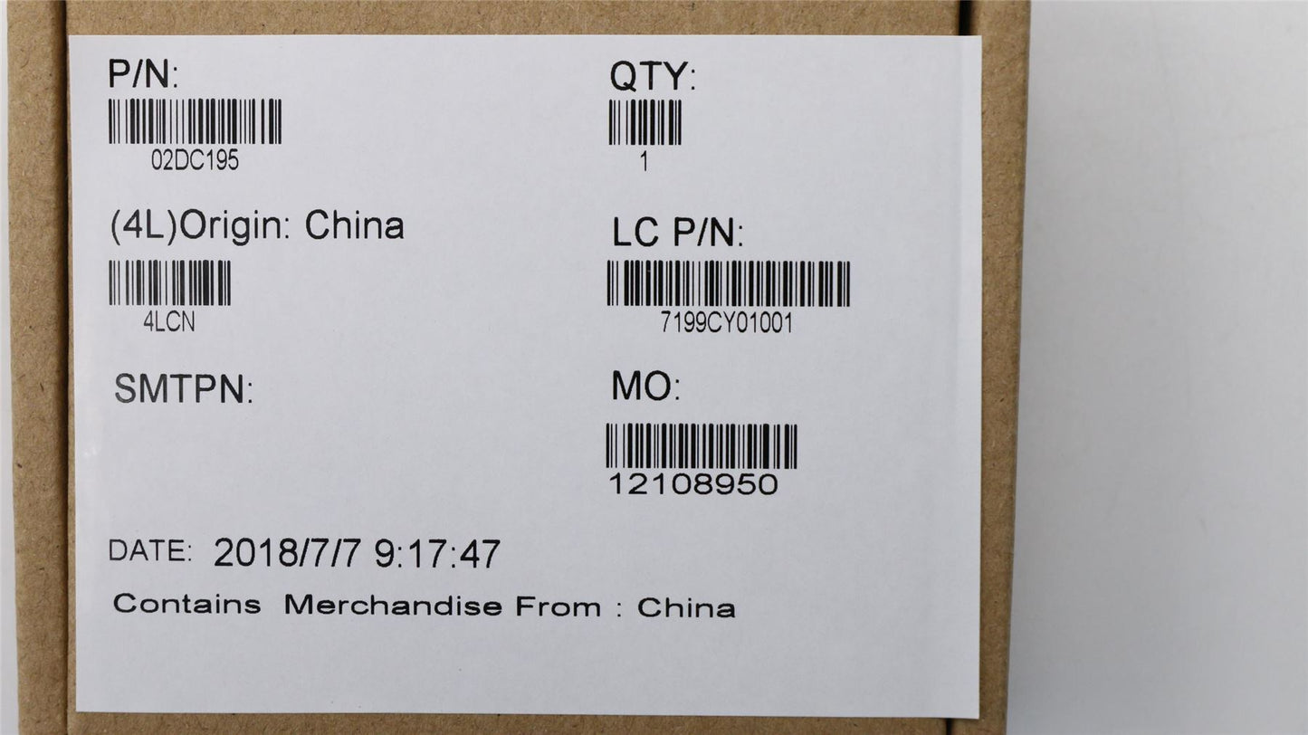 Lenovo 02DC195 MECHANICAL Kit Mech Misc Parts