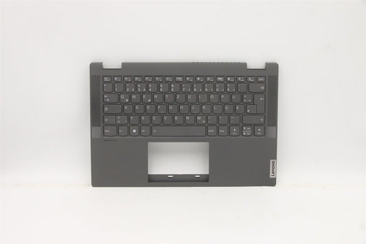 Lenovo Flex 5-14ITL05 Keyboard Palmrest Top Cover German Grey 5CB0Y85440