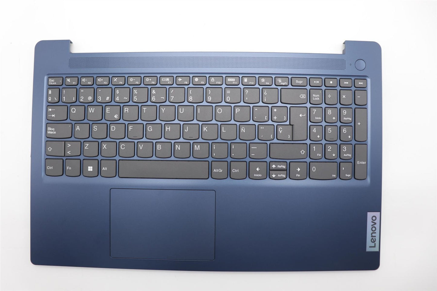 Lenovo IdeaPad 3 15IAN8 Palmrest Cover Touchpad Keyboard Spanish 5CB1K91142