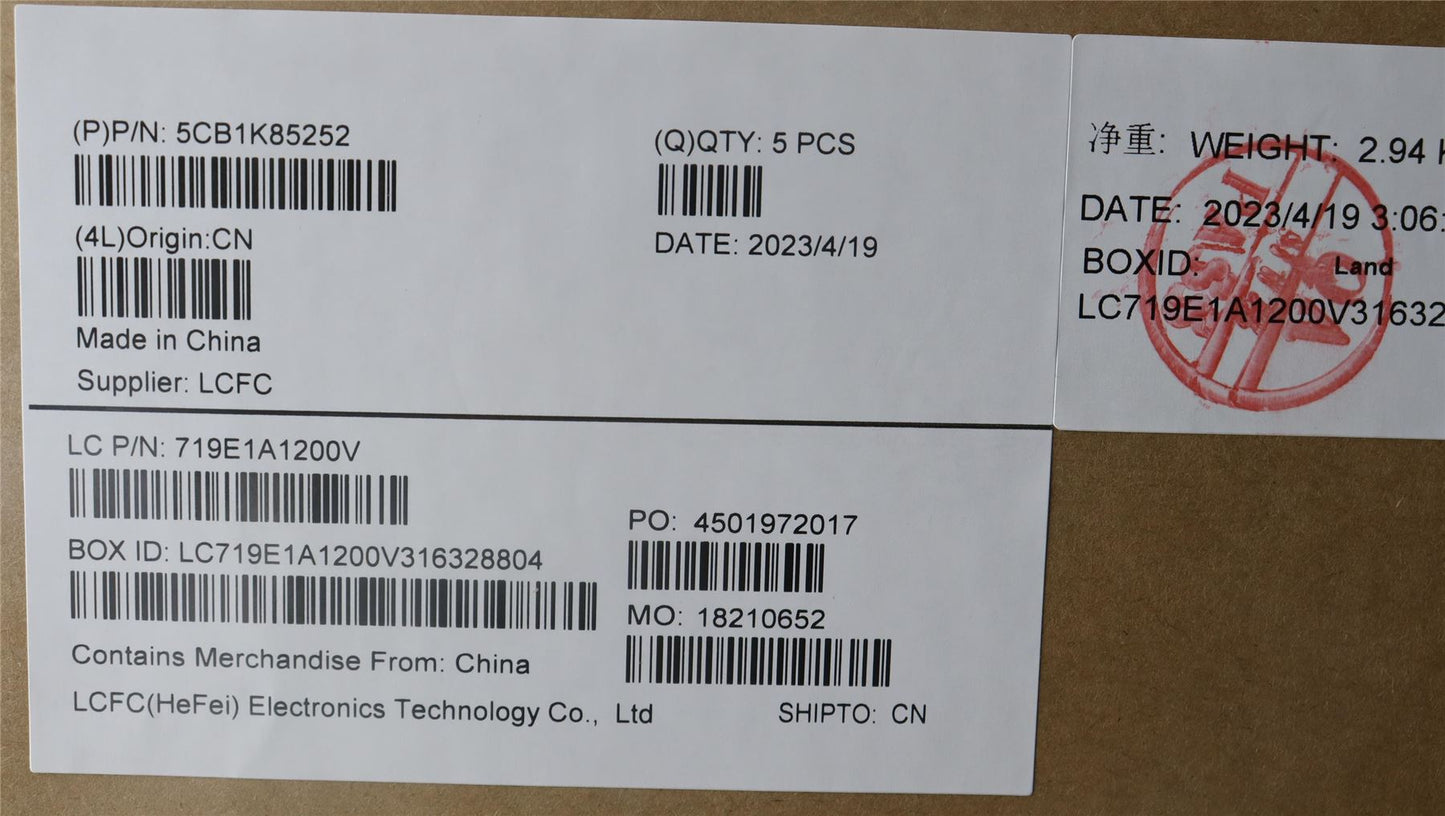 Lenovo Upper Case ASM_GER L82XA NFPAG BL 5CB1K85252