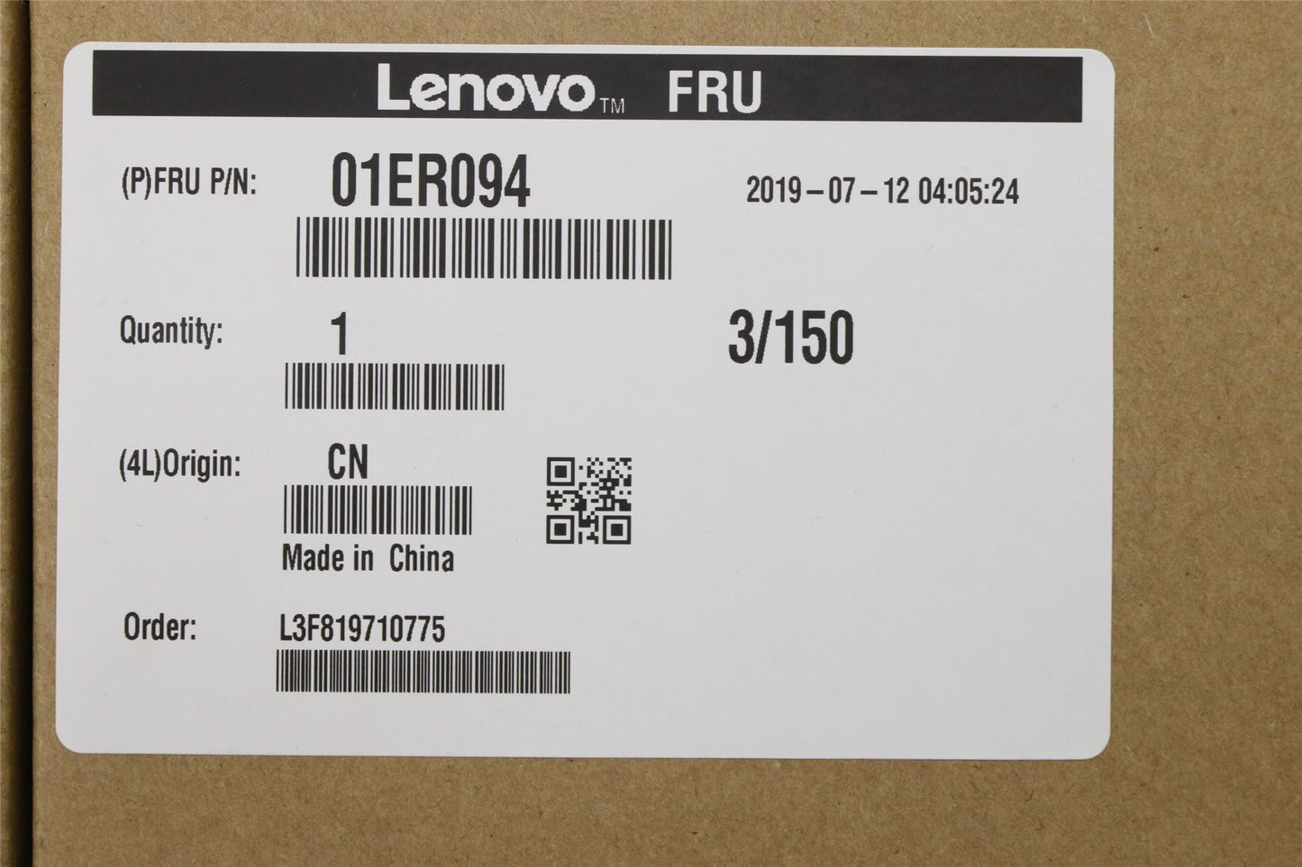 Lenovo ThinkPad T470s Bezel Trim Frame Sheet Cover Black 01ER094
