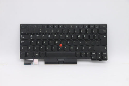 Lenovo ThinkPad L13 2 X13 Keyboard Spanish Black 5N20V43004