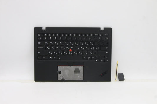 Lenovo ThinkPad X1 Gen 1 Keyboard Palmrest Top Cover Hebrew Black 5M11B38324
