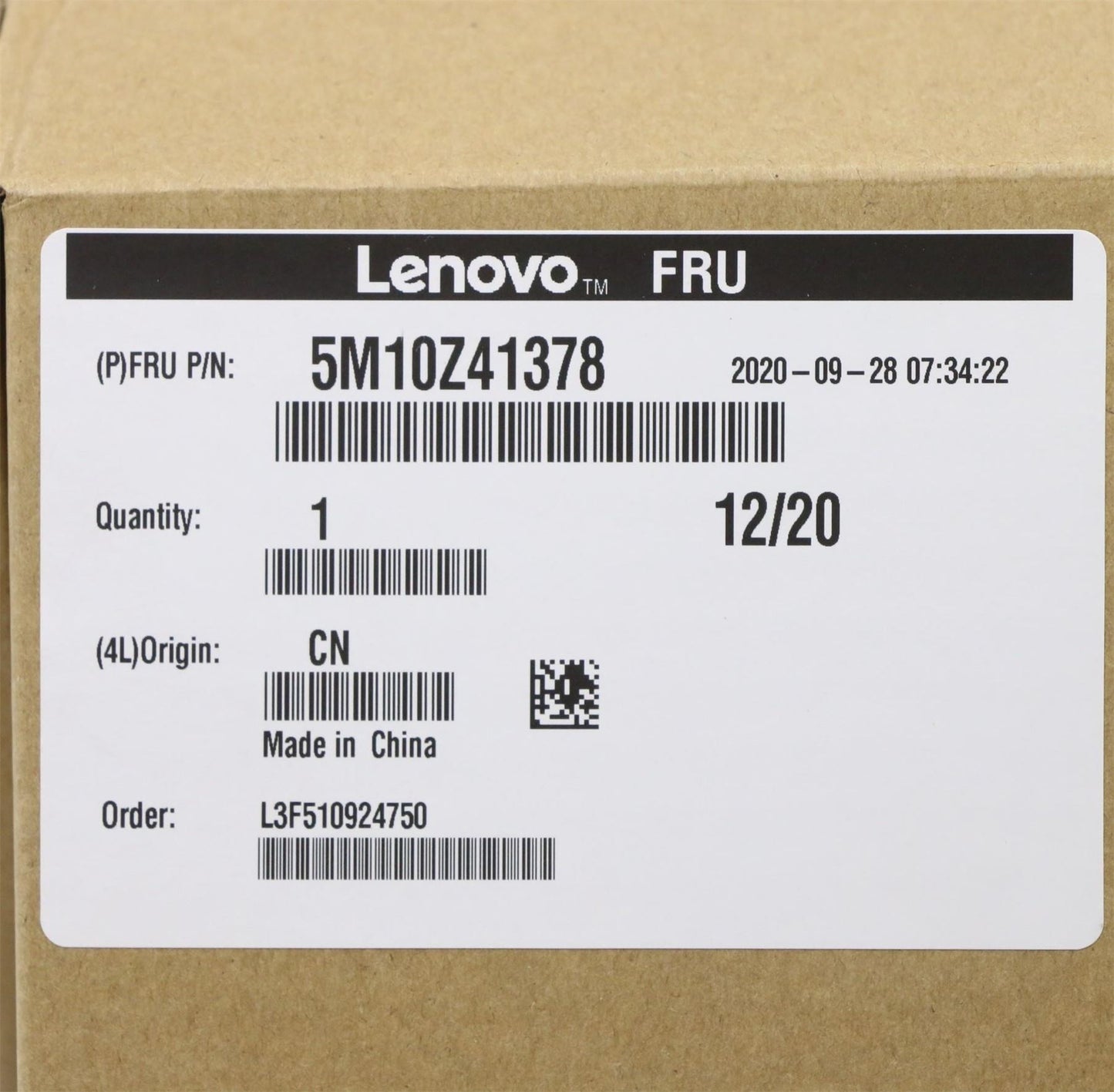 Lenovo ThinkPad T14s Keyboard Palmrest Top Cover French Black Backlit 5M10Z41378