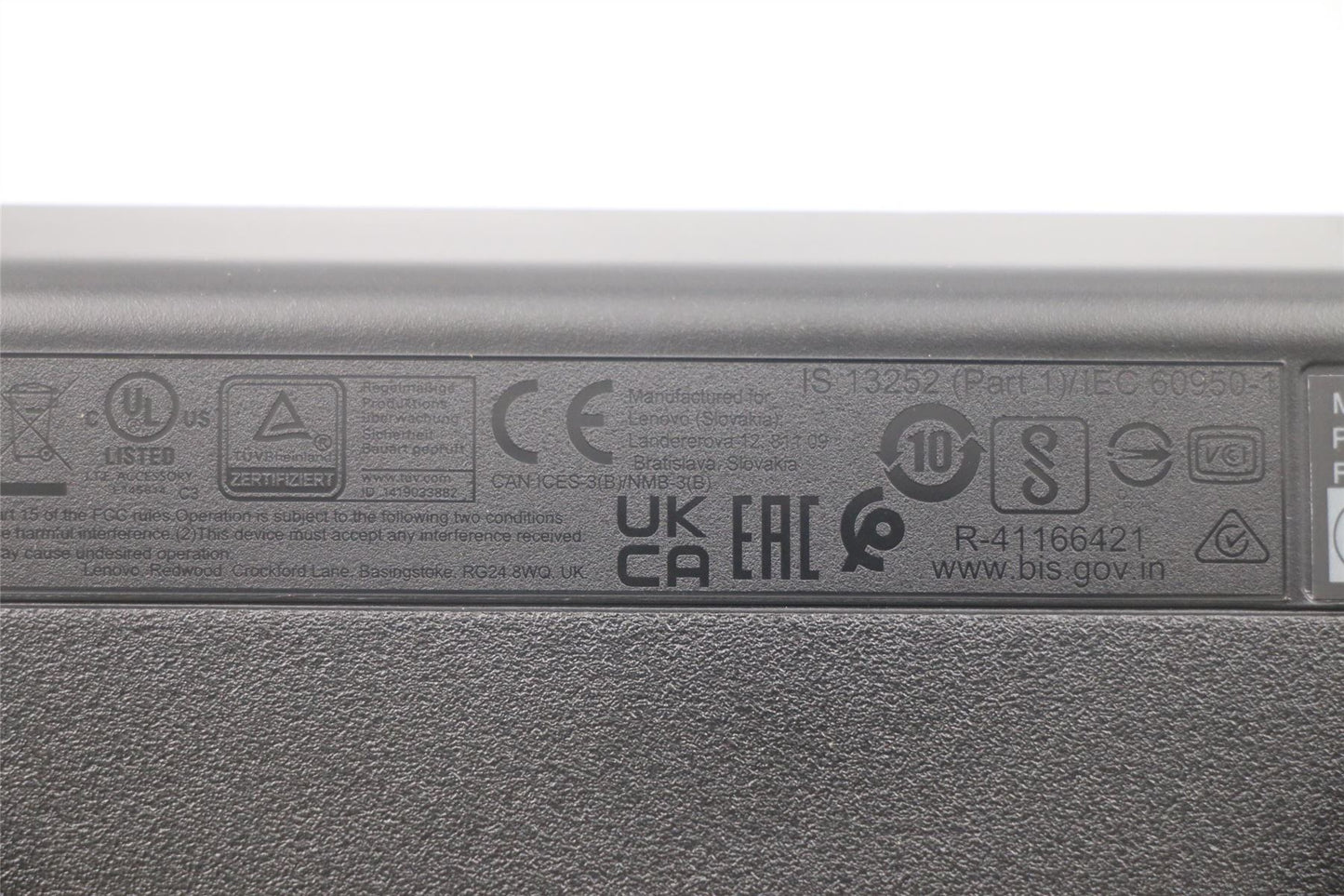 Lenovo USB Calliope KB BK 459 GRE/US 5D50U84450