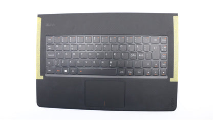 Lenovo Yoga 3 Pro-1370 Keyboard Palmrest Top Cover Nordic Black 5CB0G97323