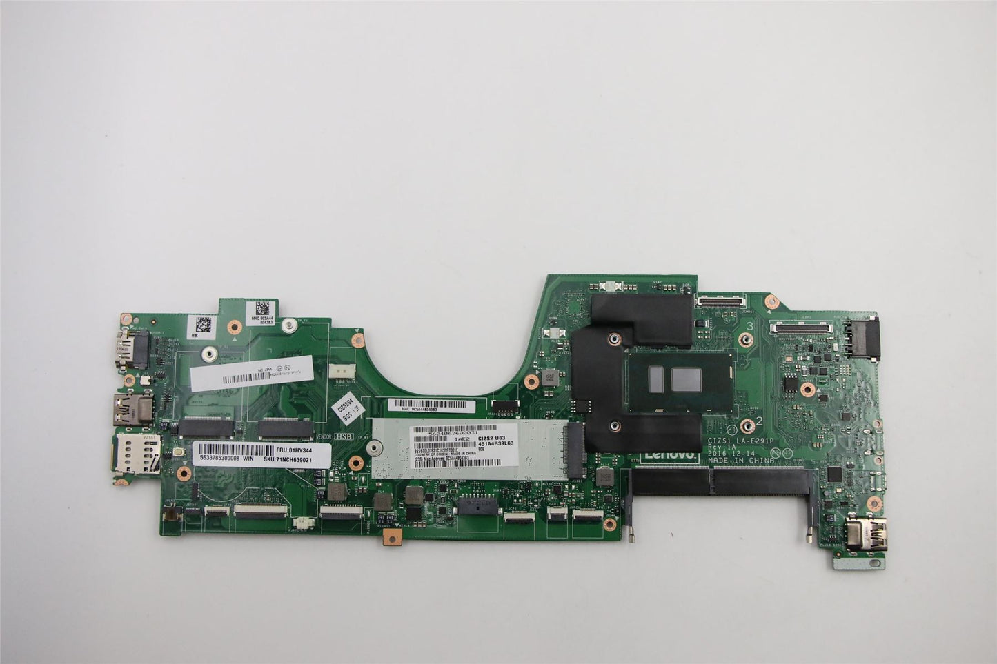 Lenovo Yoga 370 Motherboard Mainboard UMA Intel i5-7300U 01HY344