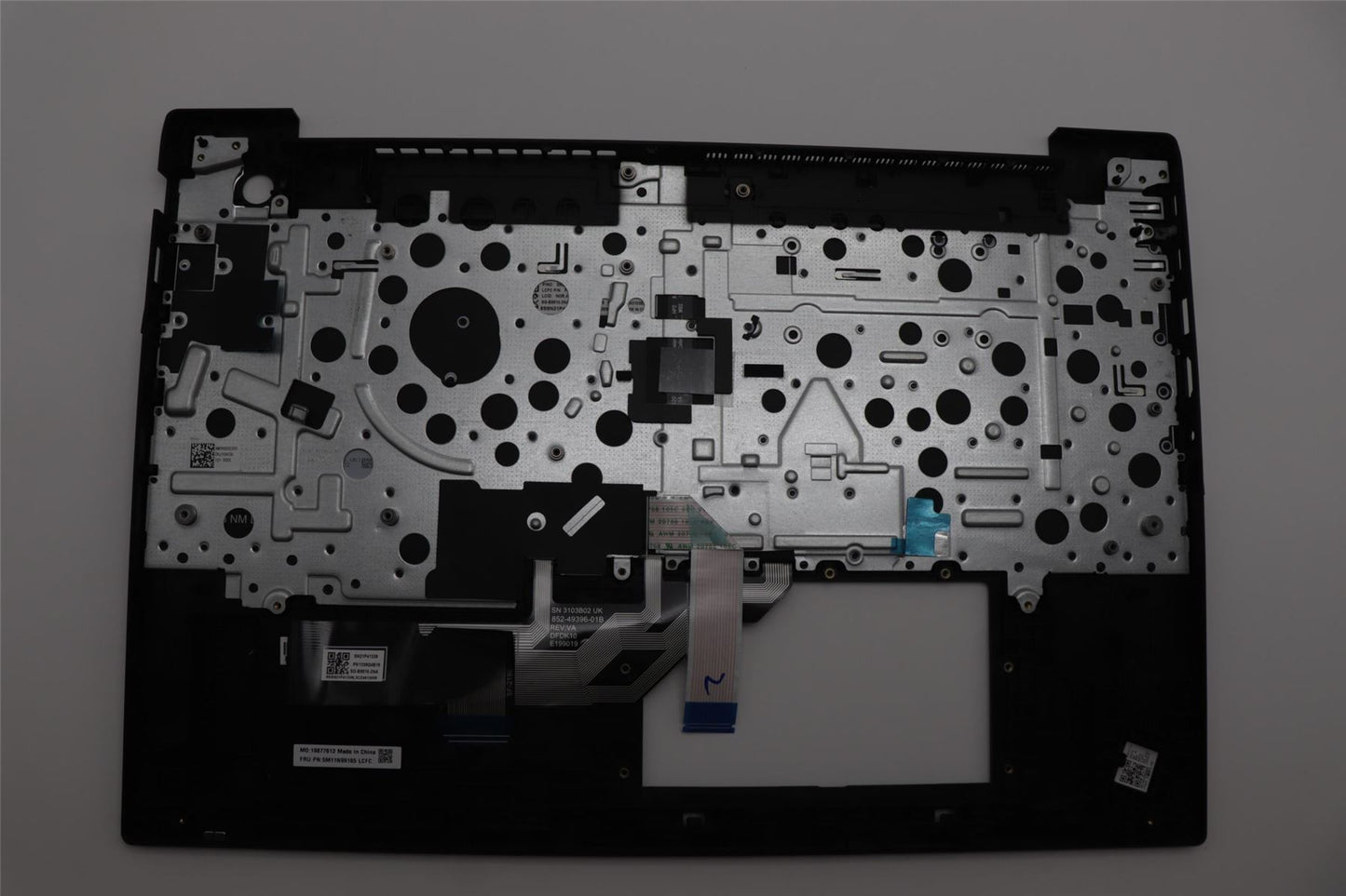 Lenovo MECH_ASM FRU KBD CCV NOR BL(PMX) UK BK 5M11N99167