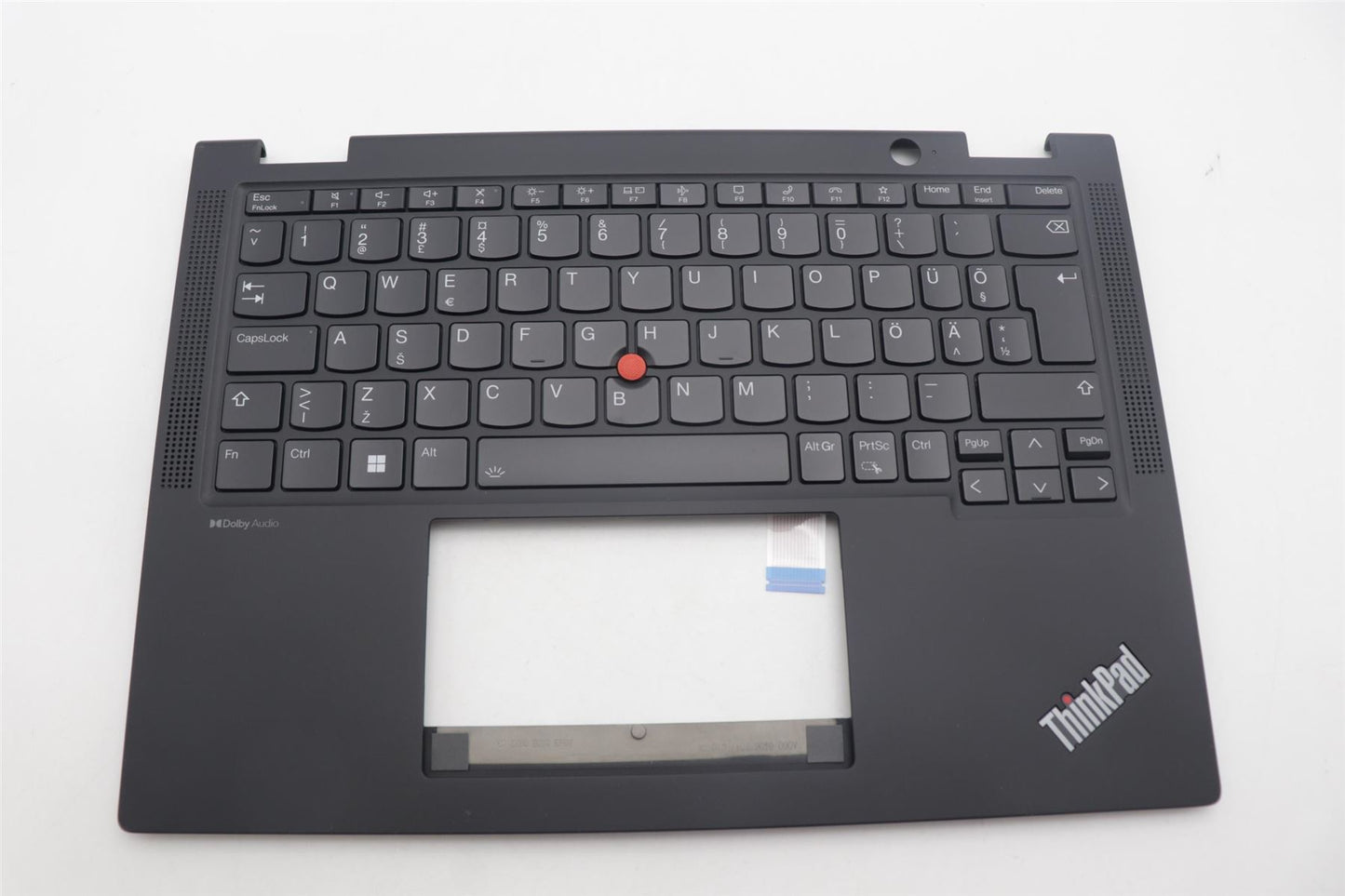 Lenovo ThinkPad X13 Gen 4 Keyboard Palmrest Top Cover Estonian Black 5M11L64103