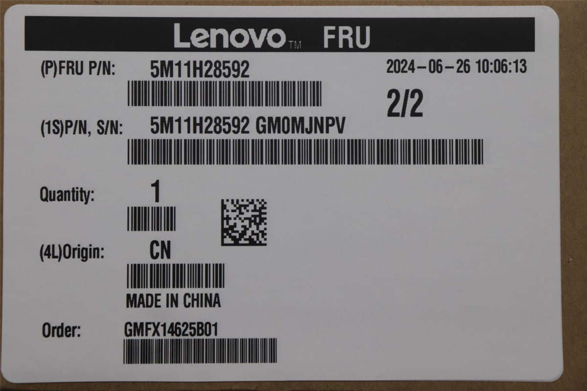 Lenovo MECH_ASM Bol add-in card holder 5M11H28592