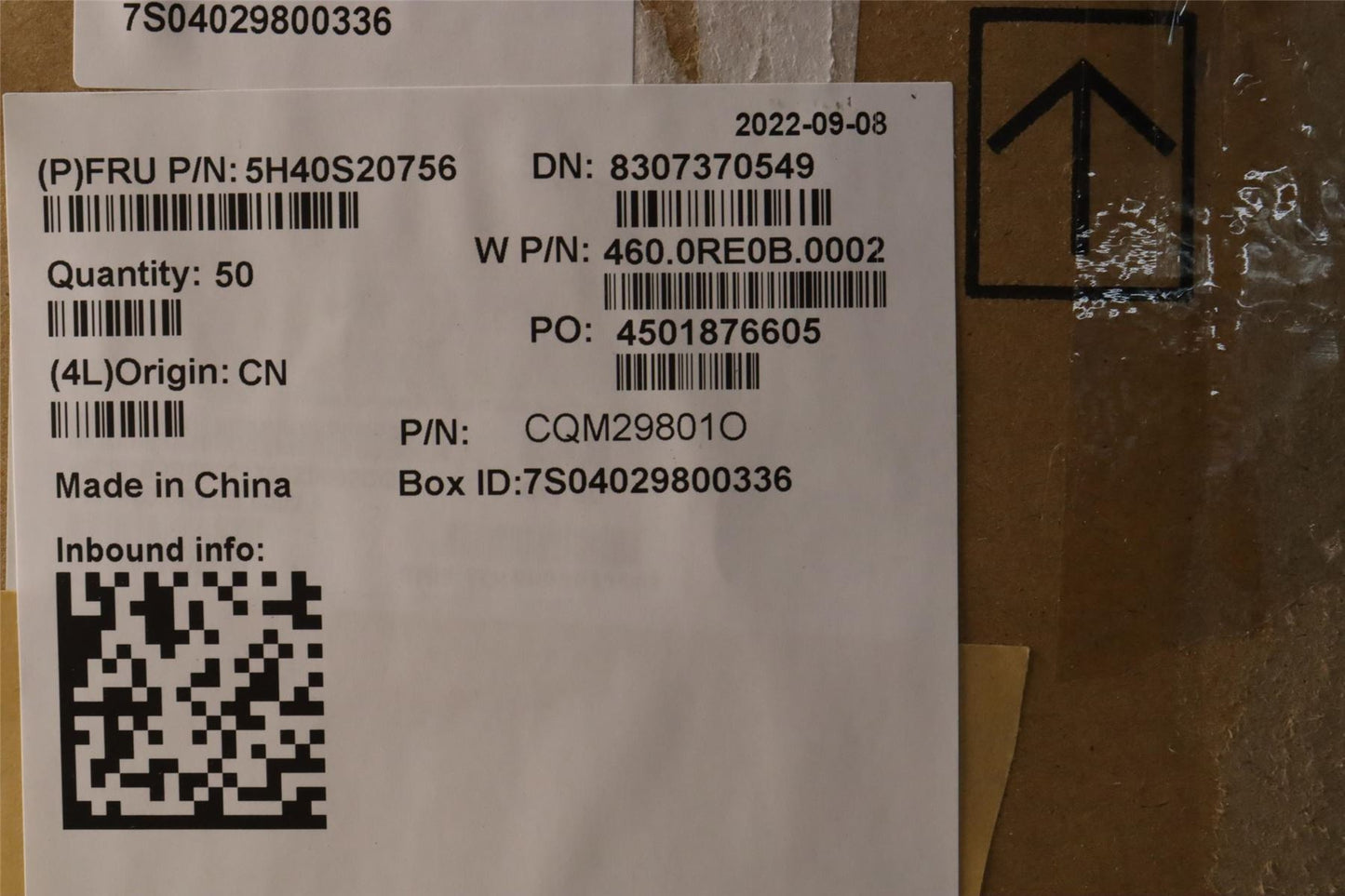 Lenovo 5H40S20756 HEATSINK Thermal module W 82RA FCN TPD