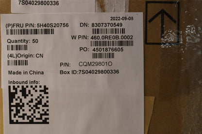 Lenovo 5H40S20756 HEATSINK Thermal module W 82RA FCN TPD