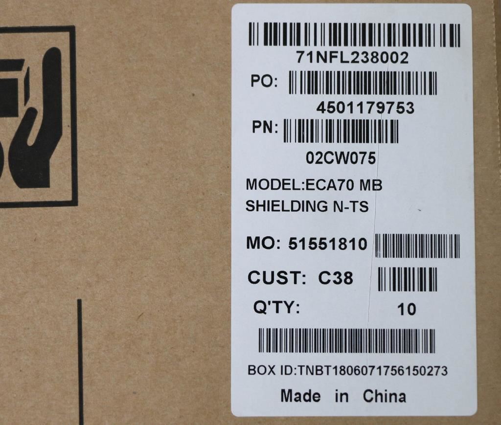 Lenovo MECH_ASM DCA70_MB_SHIELDING_NON_TS_N 02CW075