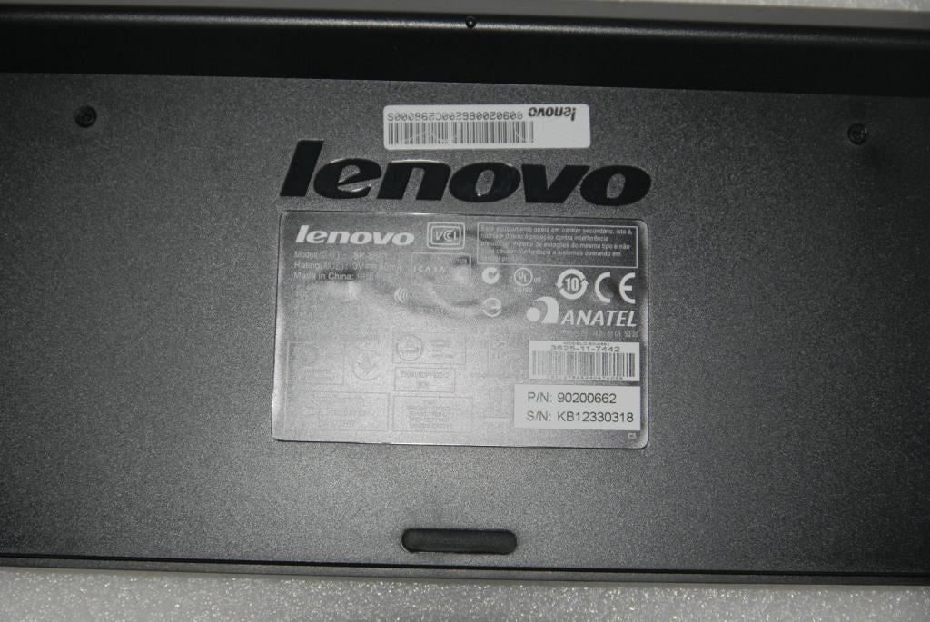 Lenovo Liteon SK-8861(US-IN) S-Silk KB-Black US English Indian Keyboard 90200662