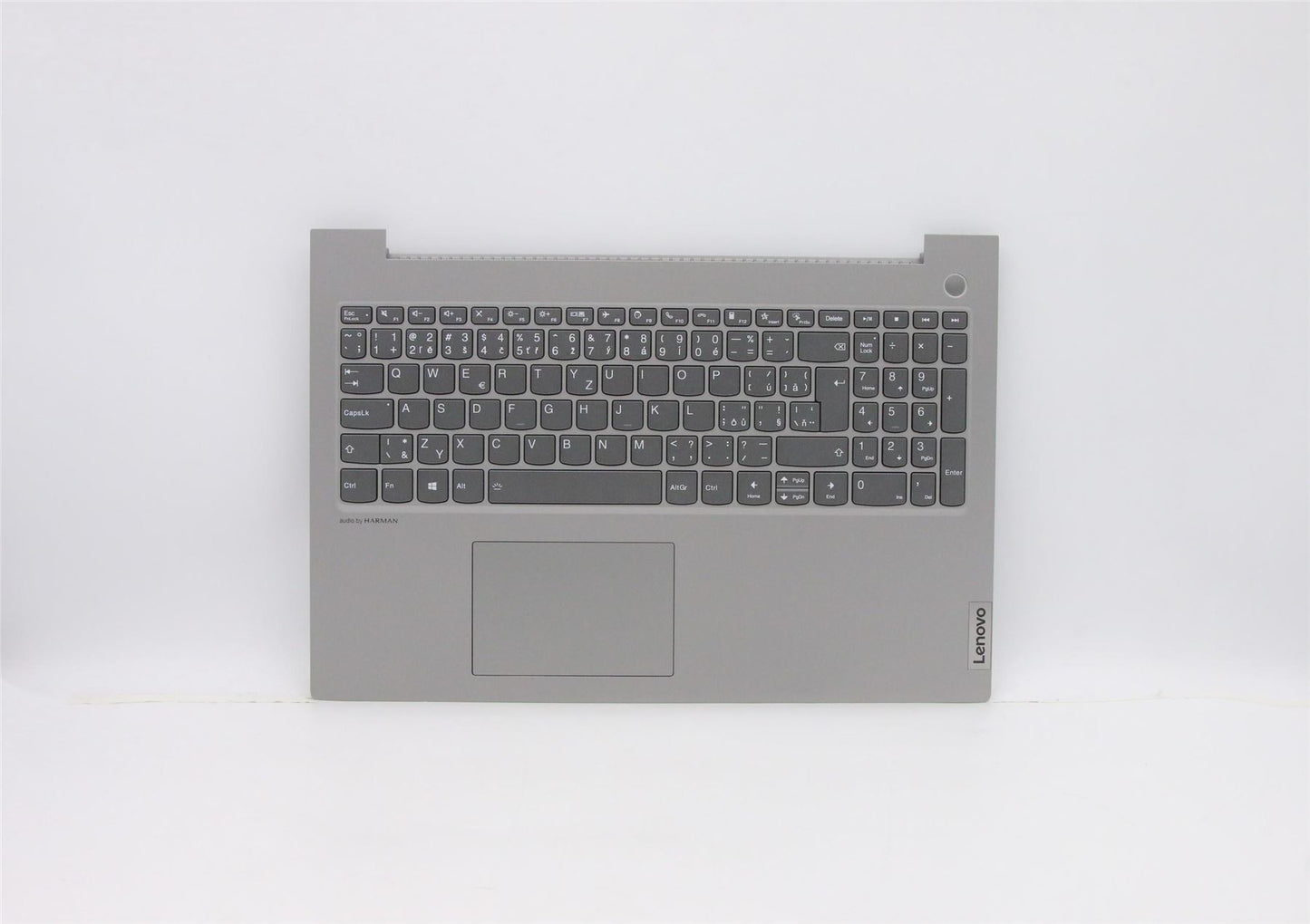 Lenovo 15p IMH Palmrest Cover Touchpad Keyboard Czech Slovakian 5CB1B07604