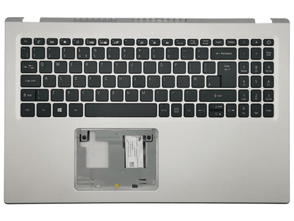 Acer Aspire A515-56 A515-56G Palmrest Cover Keyboard UK Silver 6B.A1DN2.045