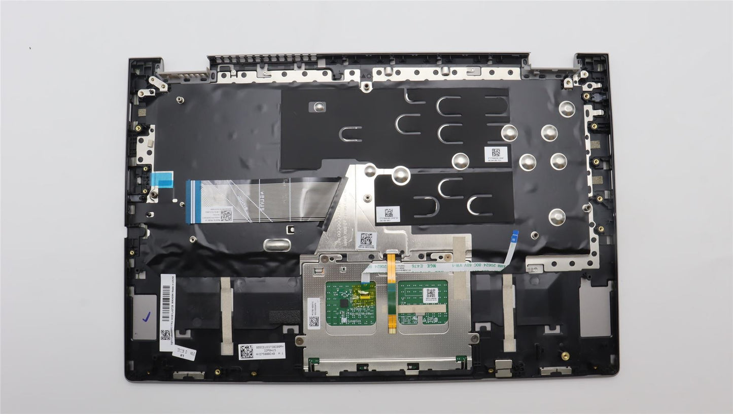 Lenovo Yoga 14s G3 IRU Palmrest Cover Touchpad Keyboard US Silver 5CB1L43725