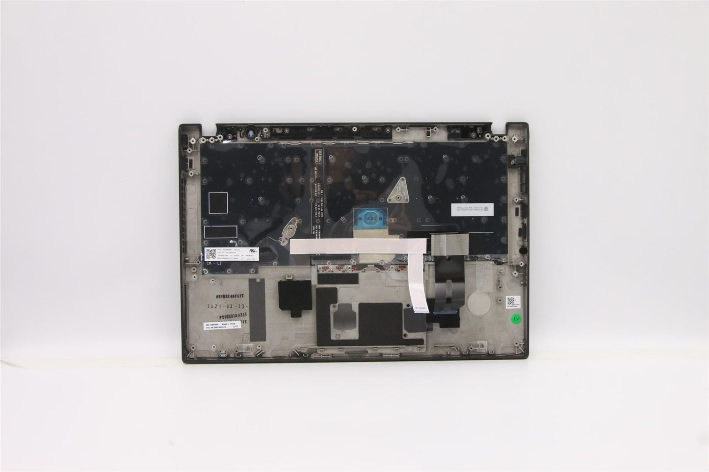 Lenovo ThinkPad T495s Keyboard Palmrest Top Cover UK Black Backlit 5M11A08574
