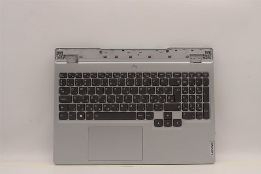 Lenovo 5 15IAH7 Palmrest Cover Touchpad Keyboard Hungarian Cloud Grey 5CB1H22867