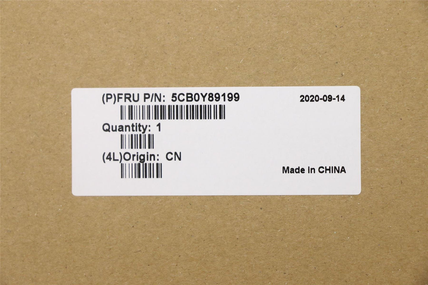 Lenovo Upper C81YH PL_BLK NFP NBLKB_GER 5CB0Y89199
