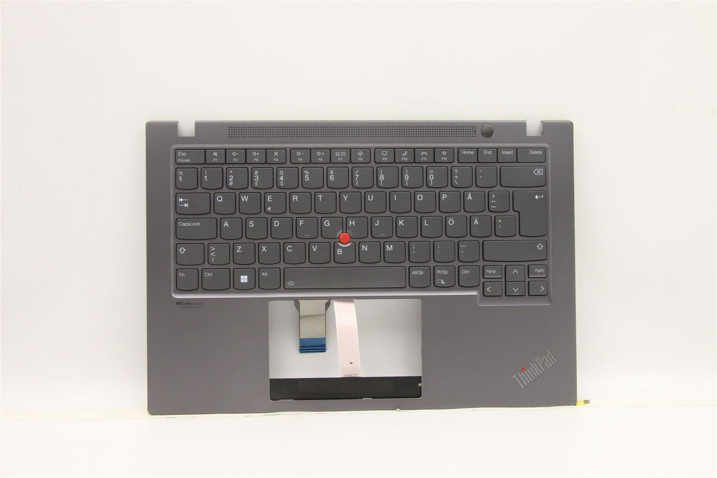Lenovo MECH_ASM KBDW/C SWE/FIN BKLT(CHY) UK GY 5M11A37920