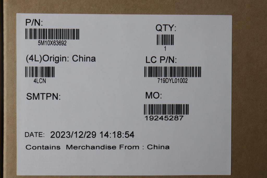 Lenovo OLED + Frame + Hinge,WLAN/WWAN 5M10X63692