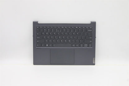 Lenovo Yoga 7 14ITL5 Palmrest Cover Touchpad Keyboard US Europe Grey 5CB0Z97207