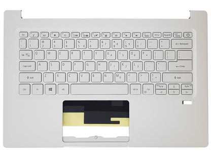 Acer Swift SF314-42 Palmrest Cover Keyboard US International Silver 6B.HSEN2.033