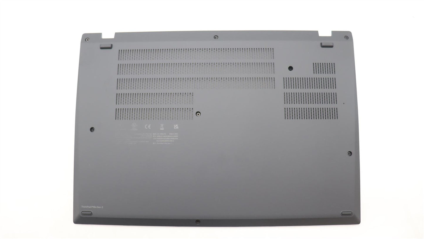 Lenovo ThinkPad P16s Gen 2 Bottom Base Lower Chassis Cover Black 5CB1L57939