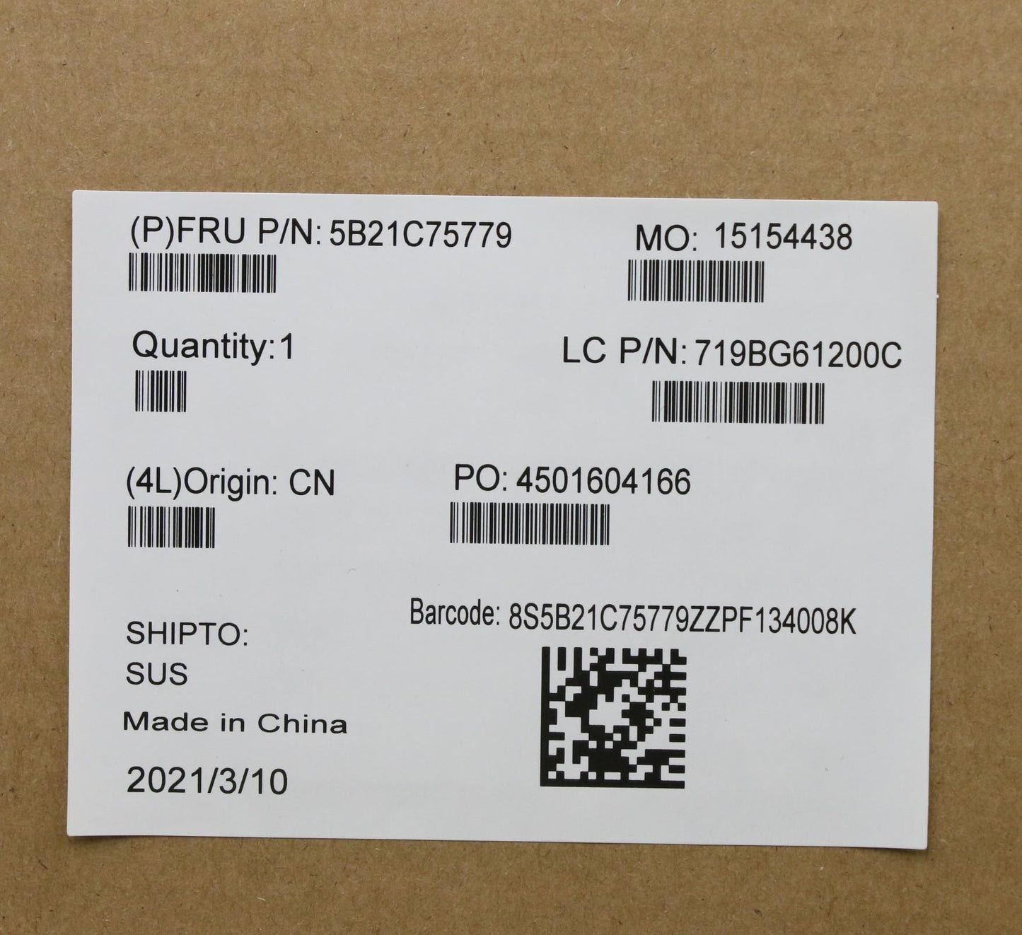 Lenovo Chromebook 500e 2nd Motherboard Mainboard UMA 4GB 5B21C75779