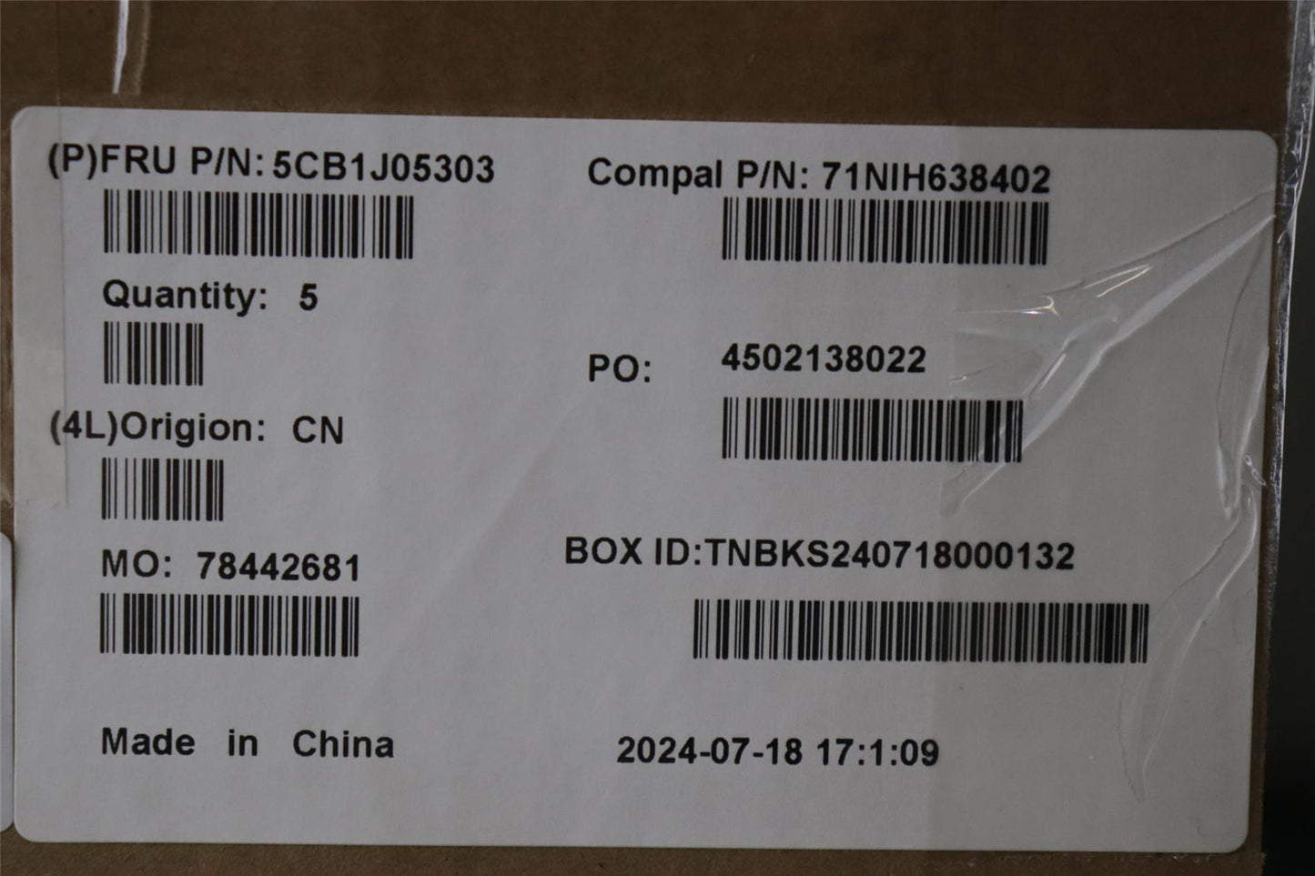 Lenovo IdeaPad 5 14IAL7 Palmrest Cover Touchpad Keyboard Russian 5CB1J05303