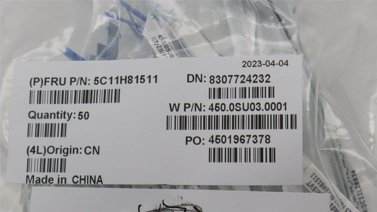 Lenovo CLICKPAD CABLE FFC 300W Gen4 5C11H81511
